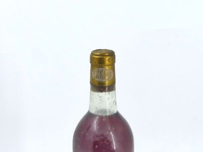 1 SAUTERNE 1955, CHATEAU RABAUD PROMIS 1 bottle of SAUTERNE, 1955, Premier CRU CLASSE,...