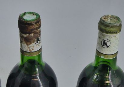 LOT DE 6 BOUTEILLES KRESSMANN MONOPOLE 1982 6 bottles of KRESSMANN MONONPOLE, 1982,...