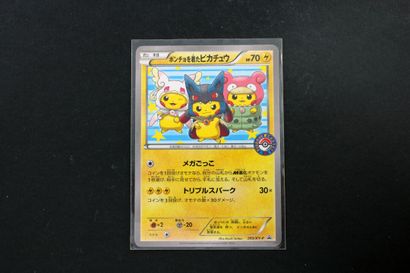 Carte Pokémon : PIKACHU promo Poncho 203/XY-P