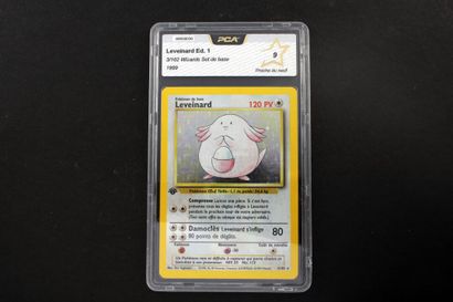 Carte Pokémon : LEVEINARD Edition 1 PCA : 9

n°3 sur les 16 holographiques originelles...