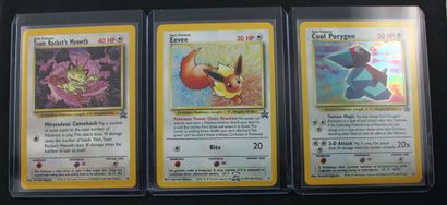 Lot cartes Pokémon promotionnelles EVOLY / PORYGON / MIAOUSS / Etat : Excellent

Wizards...