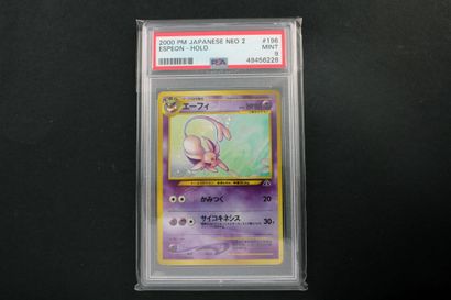 Carte Pokémon : MENTALI Néo Discovery Edition japonaise / PSA 9