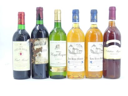 6 BORDEAUX 1 bottle of ST JULIEN, 1984, Château LEOVILLE BARTON. 

1 bottle of COTES...