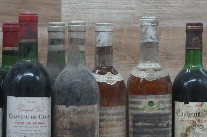 null 12 bottles of Bordeaux wine:

2 bottles of Saint-Estèphe Château Houissant 1976

1...