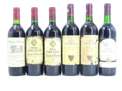 null 2 bottles of LALANDE DE POMEROL, 1995, Château SAINT PIERRE. 

2 bottles of...