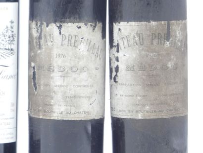 null 4 bottles of PESSAC LEOGNAN 1986 CHÂTEAU DE FRANCE

2 bottles of MARGAUX 1976...