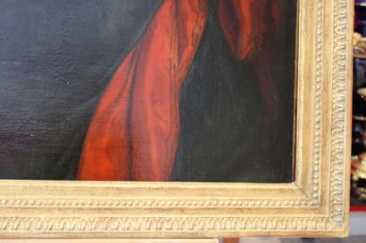 null D'après Elisabteh Louise Vigée LE BRUN (1755-1842). Autoportrait à la palette....