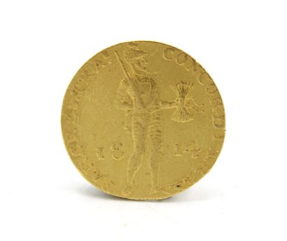 null NETHERLANDS
Gold ducat 1814
Weight : 3,4 gr 