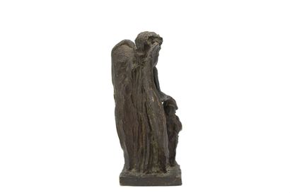 null Appelles FENOSA (1899-1988). Sculpture en bronze à patine brune figurant un...