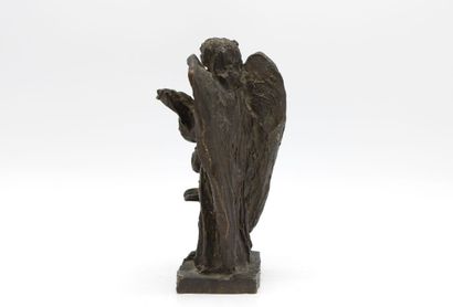 null Appelles FENOSA (1899-1988). Sculpture en bronze à patine brune figurant un...
