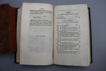 null MAISTRE (Comte Joseph de). Ensemble de 4 ouvrages :



Du Pape. Lyon, Pélagaud,...