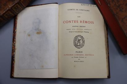 null [LORRAINE] - CHEVIGNE (Count). Les Contes Rémois. Tenth edition, decorated with...