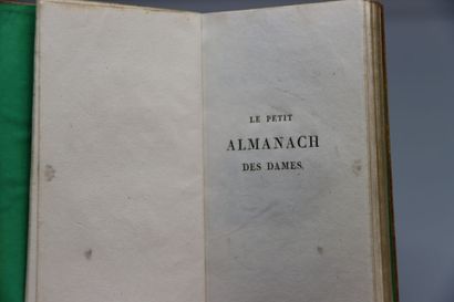 null [PETITS ALMANACHS] , 6 volumes including :



ALMANACH LYRIQUE DES DAMES, Paris,...