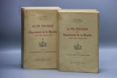 null [LORRAINE] - TROUX (Albert). Political life in the Department of Meurthe from...