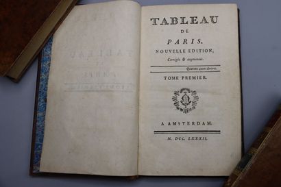 null [MERCIER (Louis-Sébastien)] - TABLEAU DE PARIS, New edition, corrected and increased....
