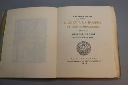 null HESSE Raymond, illustrated by BOFA. "Riquet à la houppe et ses compagnons."...