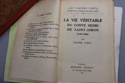null SAINT-SIMON (Henri, Comte de) et ENFANTIN (Prosper). Oeuvres de Saint-Simon...