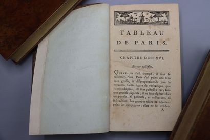 null [MERCIER (Louis-Sébastien)] - TABLEAU DE PARIS, Nouvelle édition, corrigée et...