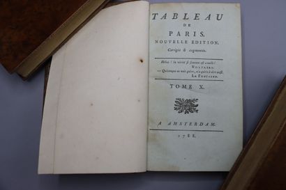 null [MERCIER (Louis-Sébastien)] - TABLEAU DE PARIS, New edition, corrected and increased....