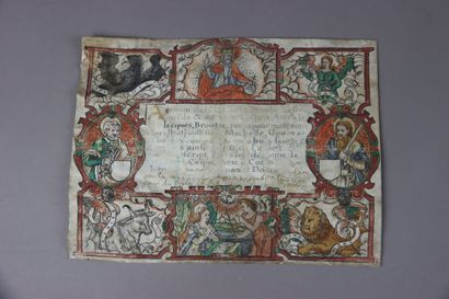 null Certificate of marriage. Between Jacques BROUTAU and Michelle GONIN? LYON 1627....