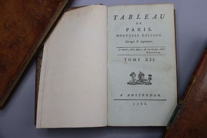 null [MERCIER (Louis-Sébastien)] - TABLEAU DE PARIS, Nouvelle édition, corrigée et...