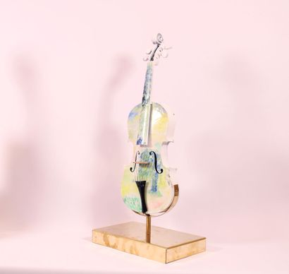 null 
CESO (born 1956)




Impressionist violin, unique piece numbered 1/1, painted...