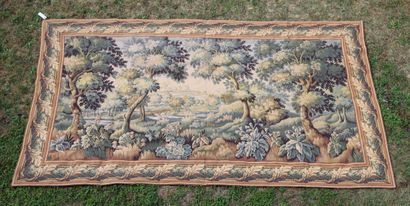null Gobelins panels. Mechanical tapestry. Dimensions: 180 x 355cm
