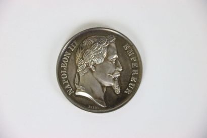 null Medal Napoleon III. "Concours Général de semences". Diameter: 4 cm. With its...