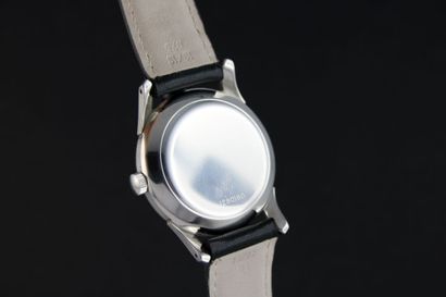 IWC International Watch Co 852 Montre bracelet en acier. Boitier rond . Fond monobloque,...