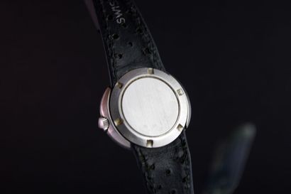 Omega Genève Dynamic Montre bracelet de dame en acier. Boitier ovale monobloc. Couronne...