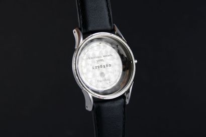 IWC International Watch Co 852 Montre bracelet en acier. Boitier rond . Fond monobloque,...