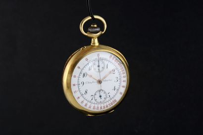 null F.Rôtig ( successeur Galibert), Havre
Montre chronographe gousset en or jaune....