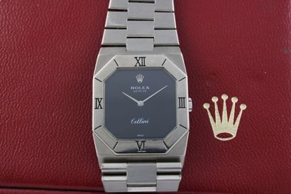 null Rolex Cellini ref.4350
Bracelet watch in 18k white gold. Octagonal case, bezel...