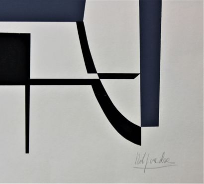 null Robert JACOBSEN (1912-1993)
Untitled.
Serigraph in colors signed and numbered12/...