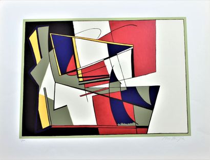 null Richard MORTENSEN (1910-1993)
Untitled
plate from the album " Jeunes peintres...