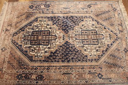 null IRAN. Afchar carpet, circa 1975. Dimensions: 153 x 111cm