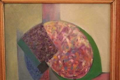 null Paul-Louis BOLOT (1918-2003), "Le bouquet", huile sur toile, encadrée, signée...