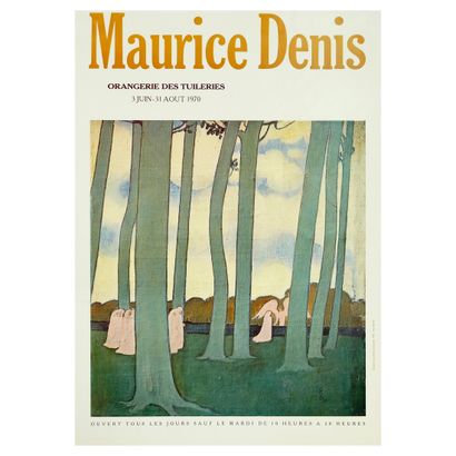MAURICE DENIS Maurice Denis



H65 x L46 cm (H25.59 x L18.11 in ), 



Manifesto... Gazette Drouot