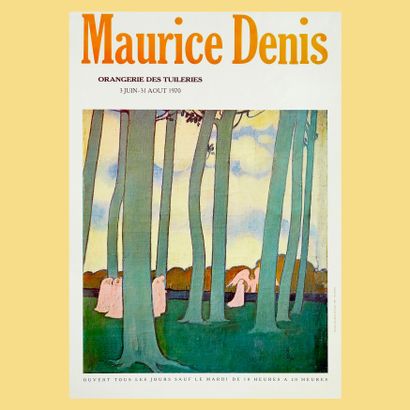 Maurice Denis Maurice Denis

65 x 46 cm (25.59 x 18.11 in ), 

Manifesto della mostra... Gazette Drouot
