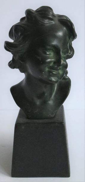 Jean-Baptiste CARPEAUX (1827-1875) Jean-Baptiste CARPEAUX (1827-1875) 
Bronze bust... Gazette Drouot