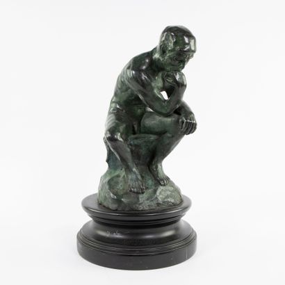 Auguste RODIN (1840-1917) Auguste RODIN (1840-1917) (after) Bronze sculpture The... Gazette Drouot