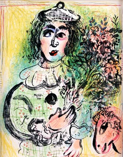 CHAGALL Marc est un artiste renommé russe né à Vitebsk en 1887, dans une famille...