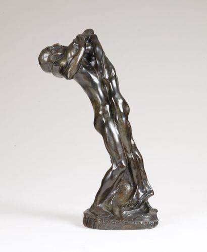 Minne George 1866 - 1941, Belgique Le fils prodigue (1896)
Sculpture
Bronze
Patine... Gazette Drouot