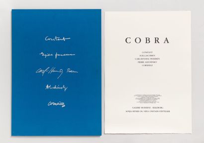 Album Cobra (1988)
Album contient 5 lithographies
Sig. au crayon (chaque)
Ex. nr... Gazette Drouot