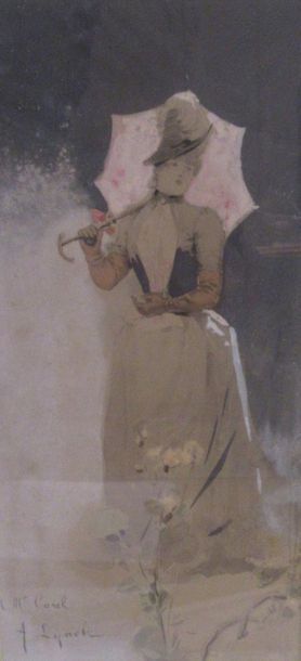  Albert LYNCH (1851-1912)

Femme à l'ombrelle

Epreuve en noir à rehauts d'aquar... Gazette Drouot