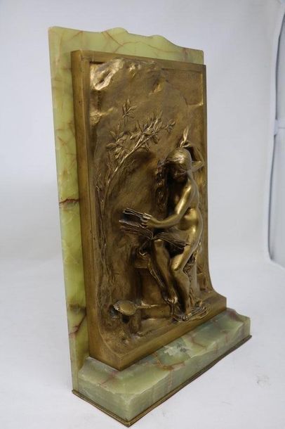 null Henri CHAPU (1833-1891)

"Allégorie de la vérité"

Epreuve en bronze à patine...