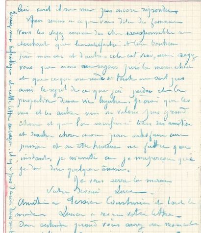 null Aristide BRUANT

Carte autographe signée.

27 septembre 1892. Carte autographe...
