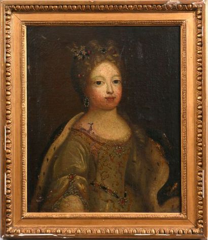null Ecole de GOBERT Pierre (1662 – 1744)

"Portrait d’une jeune duchesse sous le...
