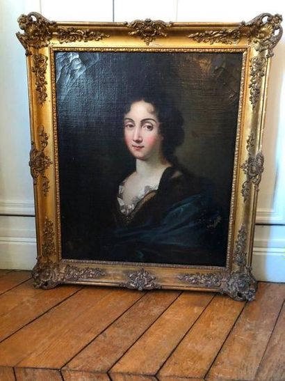 null Ecole dans le gout du debut du XVIIIe siècle

"Portrait de femme"

Huile sur...