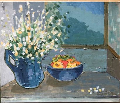 null Paola SIMONI-FULTON (XX-XXIeme siècle)

Fruit et fleurs

Huile sur toile signée...